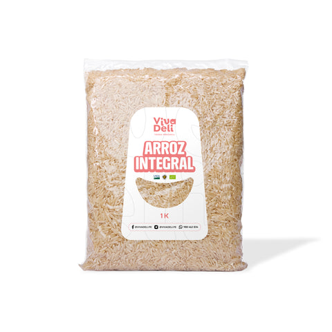 Arroz Integral Orgánico en Grano (1 K)