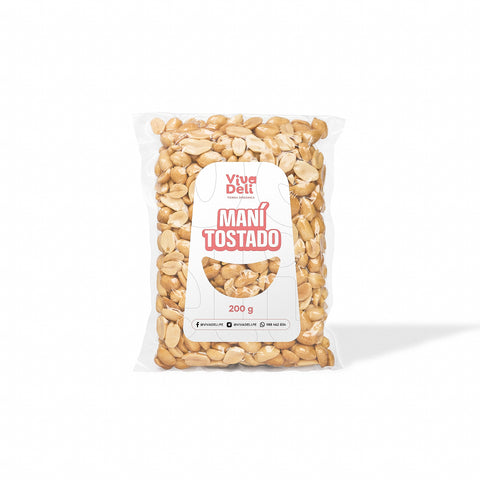 Maní Tostado Ecológico (200 g) - Frutos Secos & Snacks