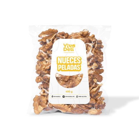 Nueces Peladas Ecológicas (450 g) - Frutos Secos & Snacks