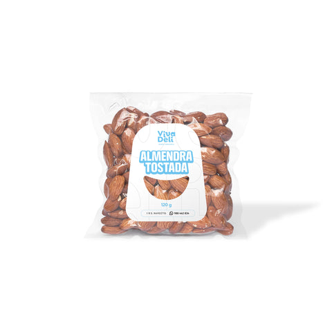 Almendras Tostadas Ecológicas (120 g) - Frutos Secos & Snacks